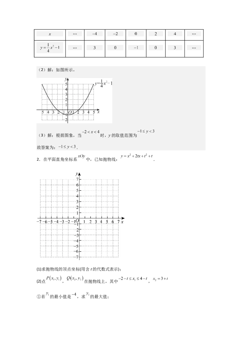期中考前满分冲刺之中等易错题（教师版）（人教版2024新教材）_人教版数学九年级上册_版本二_九年级数学上册（人教版）_基础中等题型过关专练-U343_2026版