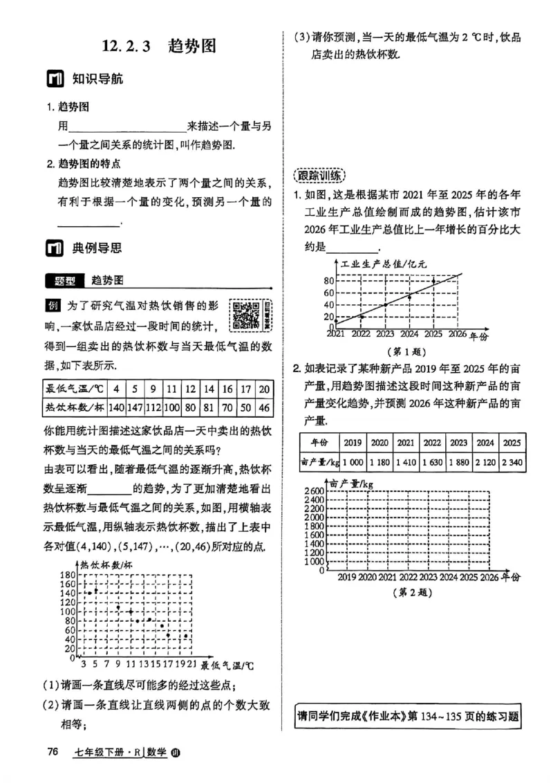 高分突破-数学-7下-课时达标讲练测_2026中考押题卷合集_2026新中考中考全科资料_2026春初中数学七年级下册《高分突破》含答案（人教版）(1)