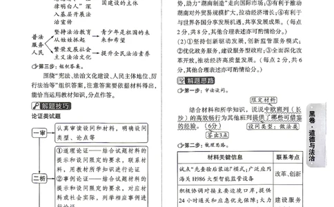 黑白卷道法答案_中考押题2026《中考押题》系列（9科全套实时更新中）_万唯2026版初中《万唯黑白卷》7科全套（湖南）_黑白卷道法
