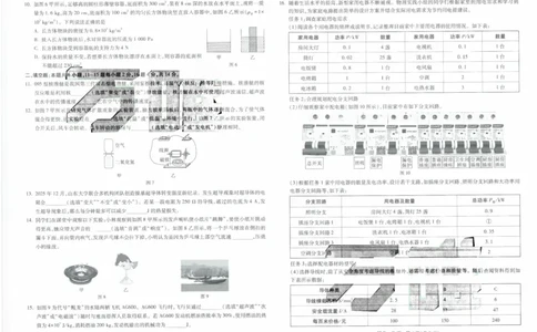 黑卷2026年云南省初中学业水平考试物理(黑白版）A3_中考押题2026《中考押题》系列（9科全套实时更新中）_万唯2026版初中《万唯黑白卷》7科全套（云南）_黑白卷（黑白版）