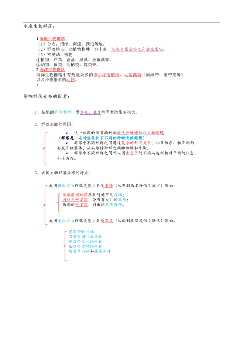 解密15种群与群落（讲义)（教师版）_通用版（老高考）复习资料_2023年复习资料_二轮复习_高频考点解密2023年高考生物二轮复习讲义+分层训练（全国通用）
