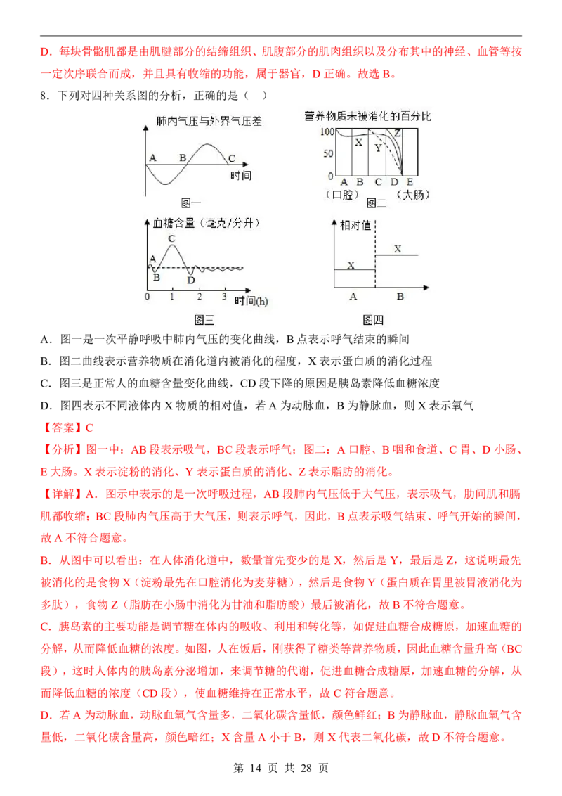 2025中考(会考)生物考前押题卷（黑龙江卷）_幼小初教辅资料_中考_2025中考各科押题卷+模拟卷（含全国）