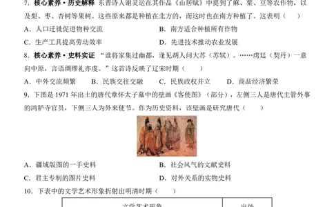 2025中考历史押题预测卷（甘肃卷）_幼小初教辅资料_中考_2025中考各科押题卷+模拟卷（含全国）
