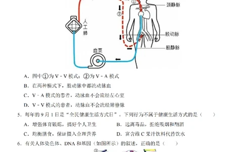 2025中考(会考)生物考前押题卷（山西卷）_幼小初教辅资料_中考_2025中考各科押题卷+模拟卷（含全国）