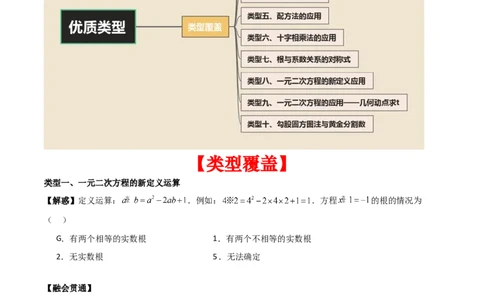 第二十一章一元二次方程（学生版）（优质等类型）-（人教版）_人教版数学九年级上册_版本二_九年级数学上册（人教版）_基础中等题型过关专练-U343_2026版