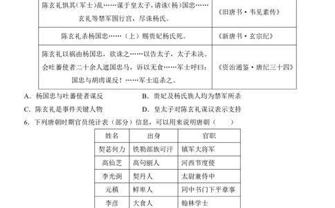 2025中考历史押题预测卷（广州卷）_幼小初教辅资料_中考_2025中考各科押题卷+模拟卷（含全国）