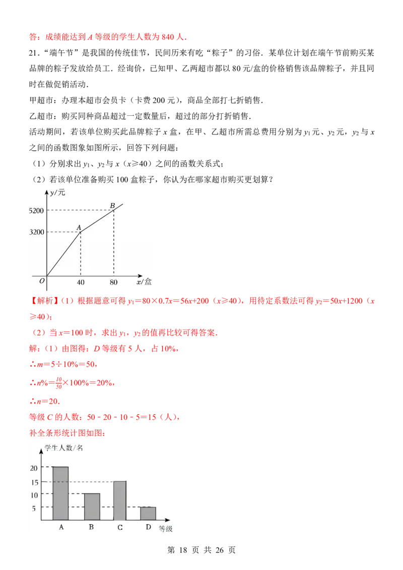 2025中考数学考前模拟卷04（全国通用）_幼小初教辅资料_中考_2025中考各科押题卷+模拟卷（含全国）