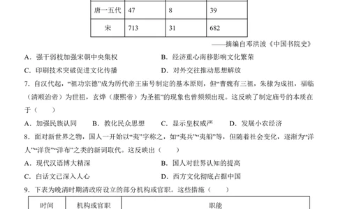 2025中考历史押题预测卷（深圳卷）_幼小初教辅资料_中考_2025中考各科押题卷+模拟卷（含全国）