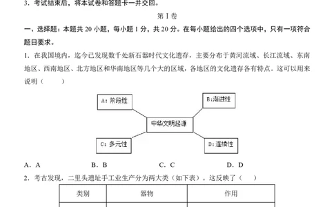 2025中考历史押题预测卷（河南卷）_幼小初教辅资料_中考_2025中考各科押题卷+模拟卷（含全国）