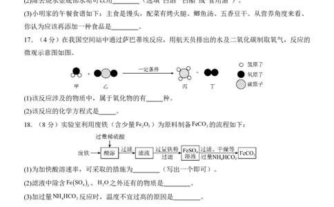 2025中考化学押题预测卷（海南卷）_幼小初教辅资料_中考_2025中考各科押题卷+模拟卷（含全国）