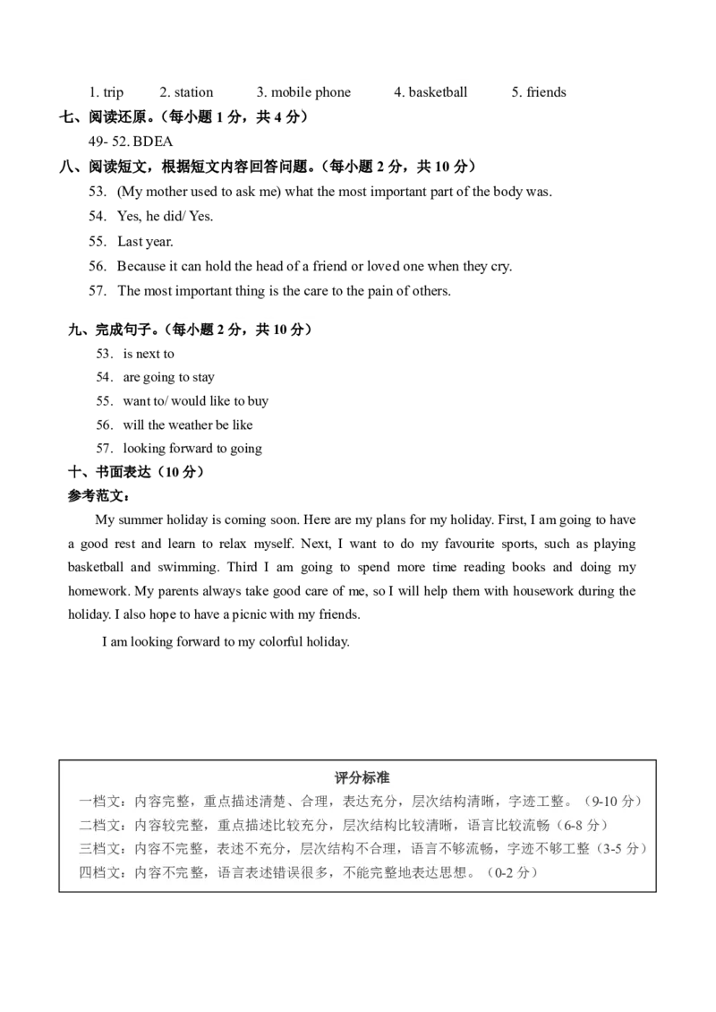01.七年级下学期期中考试英语试题_1、初中学习资料_4-3、英语_4-3-2、初一英语下册_人教英语七年级下期中试卷（016份）_01.人教版七年级英语下册期中测试题_01（含听力，附答案）