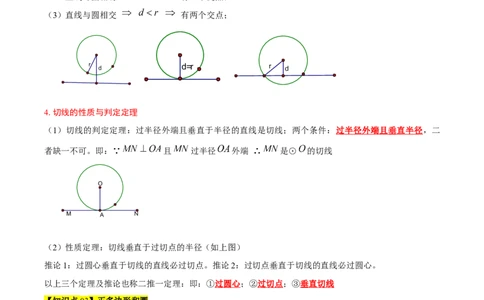 第二十四章圆（4大考点+5大易错）（知识清单）（学生版）_人教版数学九年级上册_版本二_九年级数学上册（人教版）_单元知识复习专项-U105_2026版