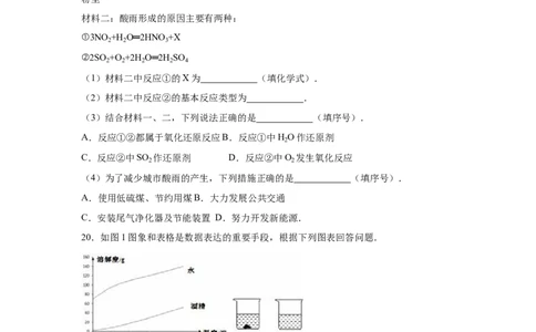 2015-2016学年九年级（下）第一次定时化学试卷（5月份）（解析版）_1、初中学习资料_2024秋改版_九上化学课件最新版_化学中考真题卷（2019-2023）_名校真题试卷_月考_往年试卷