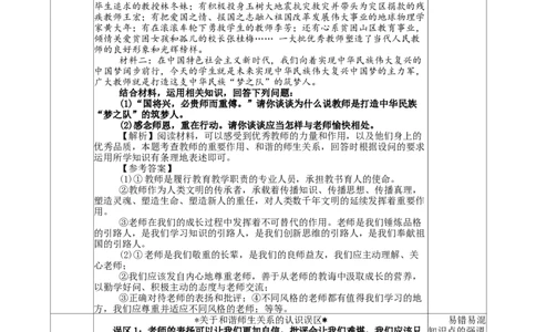 2.5.2珍惜师生情谊_1、初中学习资料_2024秋改版_七上最新版道德课件_教案