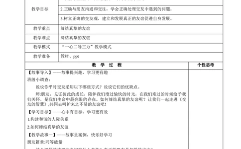 2.6.2交友的智慧_1、初中学习资料_2024秋改版_七上最新版道德课件_教案