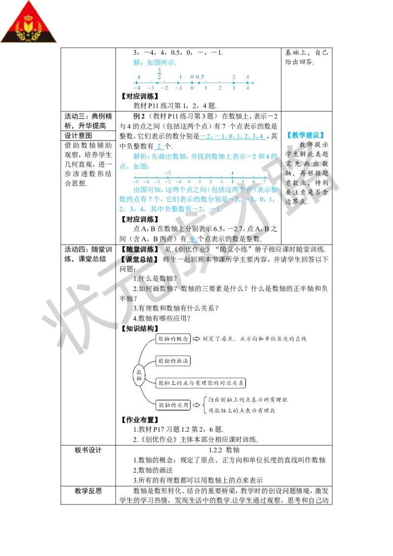 1.2.2数轴_1、初中学习资料_2024秋改版_七上数学最新版课件_人教七上课课件_R7数上教案_第一章有理数_1.2有理数及其大小比较