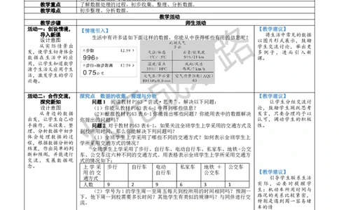 1丰富的数据世界_1、初中学习资料_2024秋改版_七上数学最新版课件_北师大版七上课课件_配套教案_北7数上教案_第六章数据的收集与整理