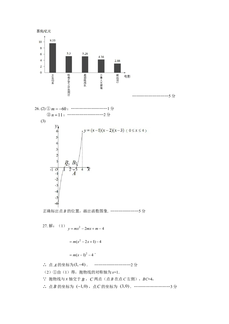 2016届九年级中考一模数学试题（扫描版）_1、初中学习资料_2024秋改版_七上数学最新版课件_北师大版七上课课件_数学中考真题卷（2019-2023）_名校真题试卷_联考、期中、期末、模考