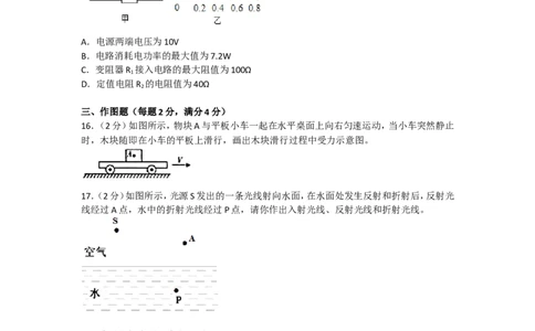 2018年河南省濮阳市中考物理一模试卷_1、初中学习资料_4-4、物理_4-4-5、初三物理全册_2024更新_物理9年级全：2018年试题资料_2018年各地月考、期中、期末、模拟真卷