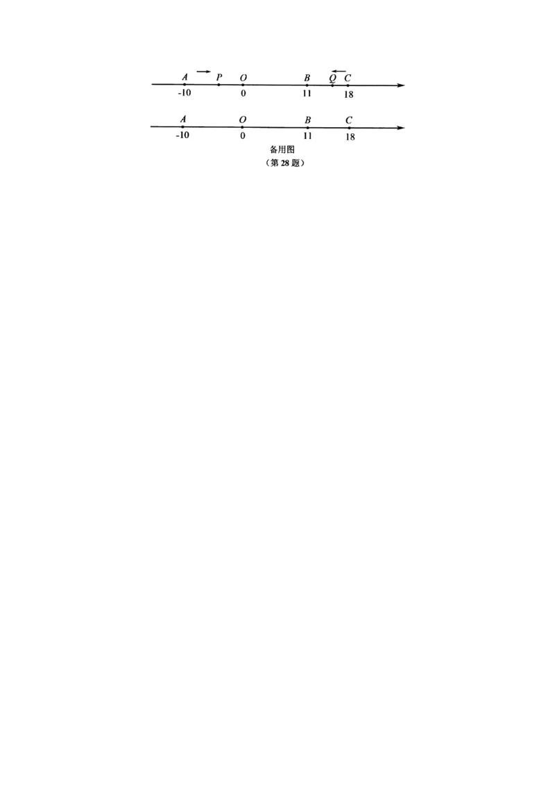 2017-2018学年江苏省常熟市七年级上数学期末考试试卷（含答案）_1、初中学习资料_4-2、数学_北师大版_北师大版初中数学7上_期中、期末、月考、中考真题_期中、期末、月考真题