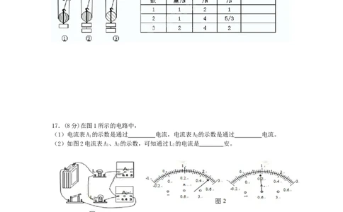 2016-2017学年安徽省铜陵二十中2016-2017学年度上学期期中考试_1、初中学习资料_4-4、物理_4-4-5、初三物理全册_2024更新_人教初中物理九年级上下同步练习、单元、期中、期末_九上物理练习