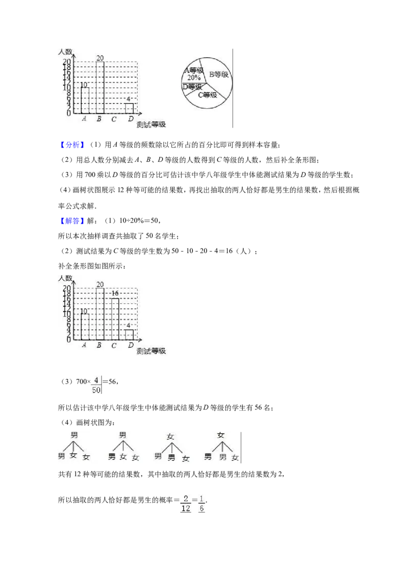 2019年四川省成都市浦江县中考数学一模试卷（含答案解析）_1、初中学习资料_4-2、数学_北师大版_北师大版初中数学9下_2022春九数下(BS)--各阶段精品试题_期中、月考、模拟、中考真题