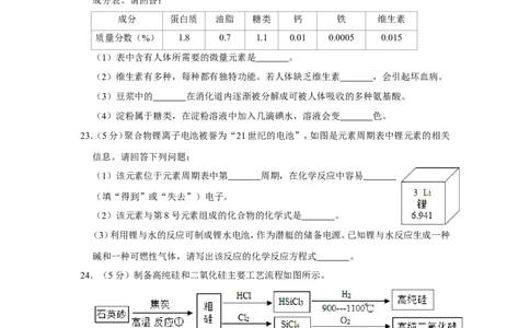 2019年广西梧州市中考化学试卷_1、初中学习资料_2024秋改版_九上化学课件最新版_化学中考真题卷（2019-2023）_2019中考化学_广西