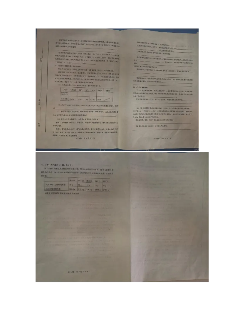 2021年山东威海中考化学卷真题_1、初中学习资料_2024秋改版_九上化学课件最新版_化学中考真题卷（2019-2023）_2021中考化学_山东省
