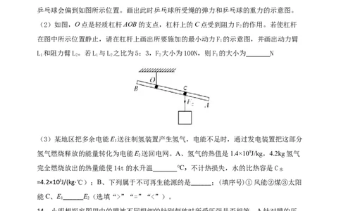2020学年第二学期真光教育集团期中初三级质量检测物理试卷_1、初中学习资料_4-4、物理_4-4-5、初三物理全册_2024更新_物理9年级全：2021年试题资料_2020-2021各地月考、期中、期末、模拟