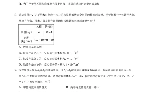 2020-2021学年湖南省长沙市长郡教育集团八年级上学期期末物理试卷_1、初中学习资料_4-4、物理_4-4-3、初二物理上册_2023更新_物理8上：2020-2021各地月考、期中、期末、模拟