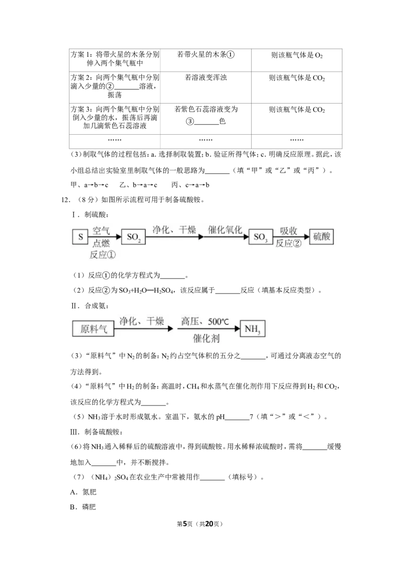 2020年广东省深圳市中考化学试卷_1、初中学习资料_2024秋改版_九上化学课件最新版_化学中考真题卷（2019-2023）_2020中考化学_广东
