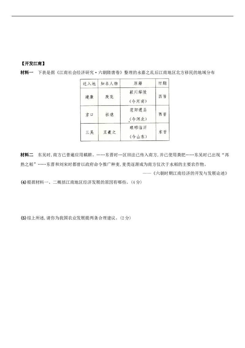 2020～2021学年人教版七年级历史上册综合测评调研卷（山西师大附中）_1、初中学习资料_4-7、历史_4-7-1、初一历史上册_4、期末试卷（24份）