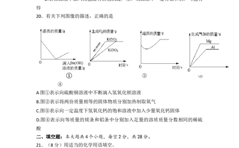 2022年湖南省年邵阳市初中学业水平考试化学试题卷_1、初中学习资料_2024秋改版_九上化学课件最新版_化学中考真题卷（2019-2023）_2022中考化学_湖南