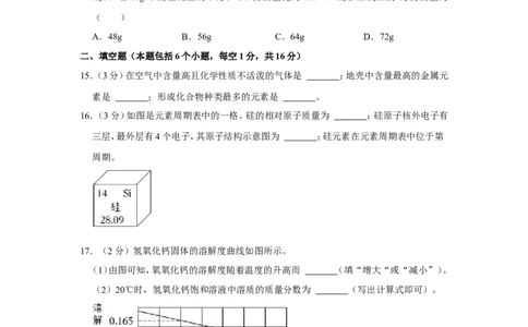 2022年河南省中考化学试卷_1、初中学习资料_2024秋改版_九上化学课件最新版_化学中考真题卷（2019-2023）_2022中考化学_河南