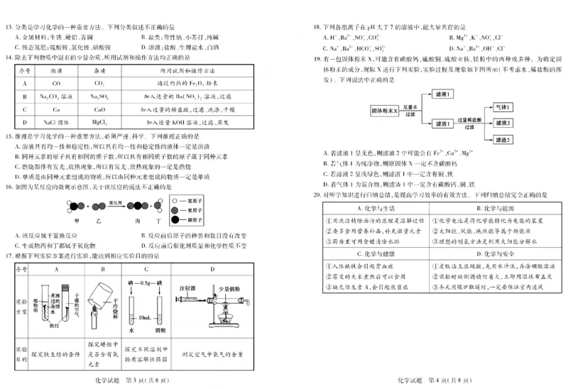 2022年山东省泰安市中考化学真题_1、初中学习资料_2024秋改版_九上化学课件最新版_化学中考真题卷（2019-2023）_2022中考化学_山东