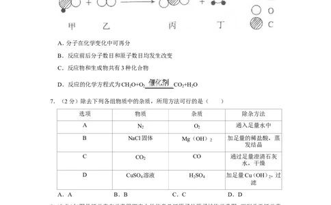 2022年四川省眉山市中考化学试卷_1、初中学习资料_2024秋改版_九上化学课件最新版_化学中考真题卷（2019-2023）_2022中考化学_四川