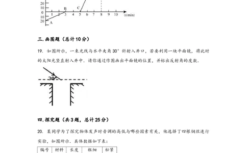 2022-2023学年人教版物理八年级上学期期中综合训练卷卷4_1、初中学习资料_4-4、物理_4-4-3、初二物理上册_人教版物理八年级上期中试卷（011份）