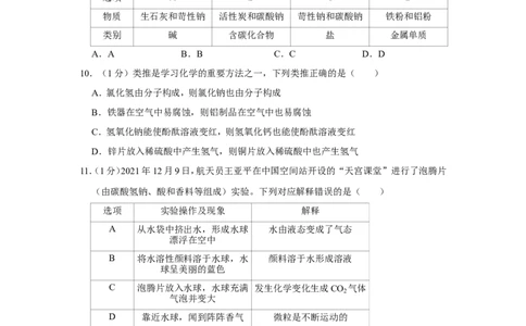 2022年安徽省中考化学试卷_1、初中学习资料_2024秋改版_九上化学课件最新版_化学中考真题卷（2019-2023）_2022中考化学_安徽