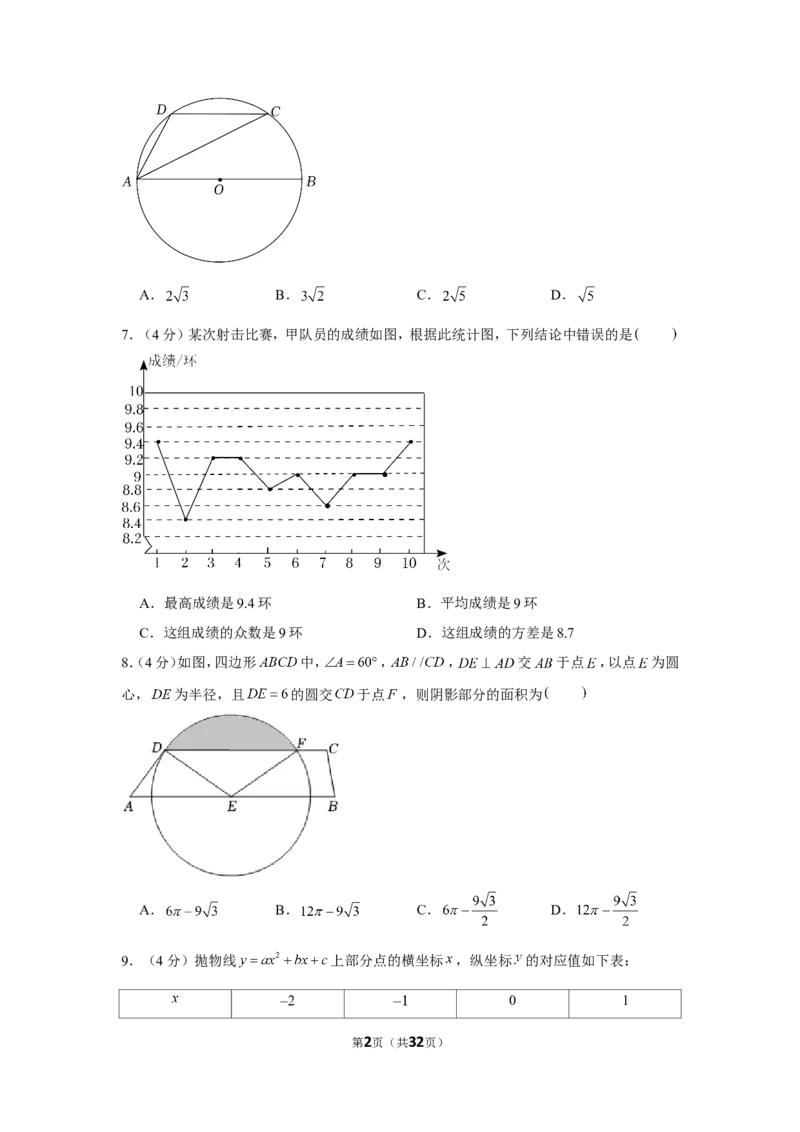 2022年山东省泰安市中考数学试卷_1、初中学习资料_2024秋改版_七上数学最新版课件_北师大版七上课课件_数学中考真题卷（2019-2023）_2022年中考数学试卷_山东