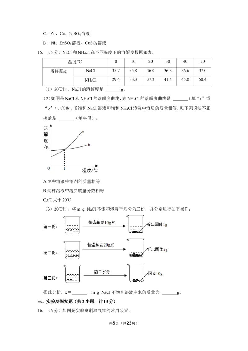 2022年陕西省中考化学试卷（b卷）_1、初中学习资料_2024秋改版_九上化学课件最新版_化学中考真题卷（2019-2023）_2022中考化学_陕西