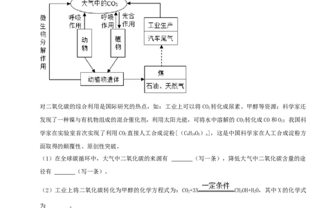 2022年湖南省张家界市中考化学真题_1、初中学习资料_2024秋改版_九上化学课件最新版_化学中考真题卷（2019-2023）_2022中考化学_湖南