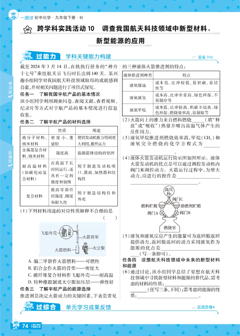 2025《初中化学&bull;一遍过》九下(RJ)_1、初中学习资料_24秋试卷_2025春季初中《一遍过》下册_2025《初中化学&bull;一遍过》9下(RJ)