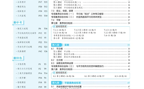 2025《5.3同步练习&bull;全练讲评版》数学七下(人教)_1、初中学习资料_24秋试卷_2025版《53&bull;初中同步》上册全科_53初中同步下册25春_2025《53同步练习&bull;全练》初中数学789年级下(人教+北师)讲评