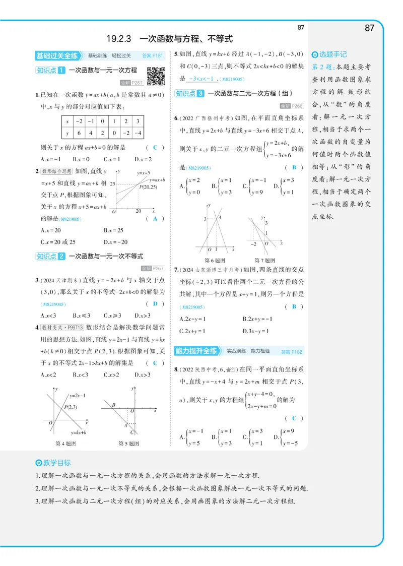 2025《5.3同步练习&bull;全练讲评教案》数学八下(人教)_1、初中学习资料_24秋试卷_2025版《53&bull;初中同步》上册全科_53初中同步下册25春_2025《5.3同步练习&bull;全练》数学8&9下(人教)讲评