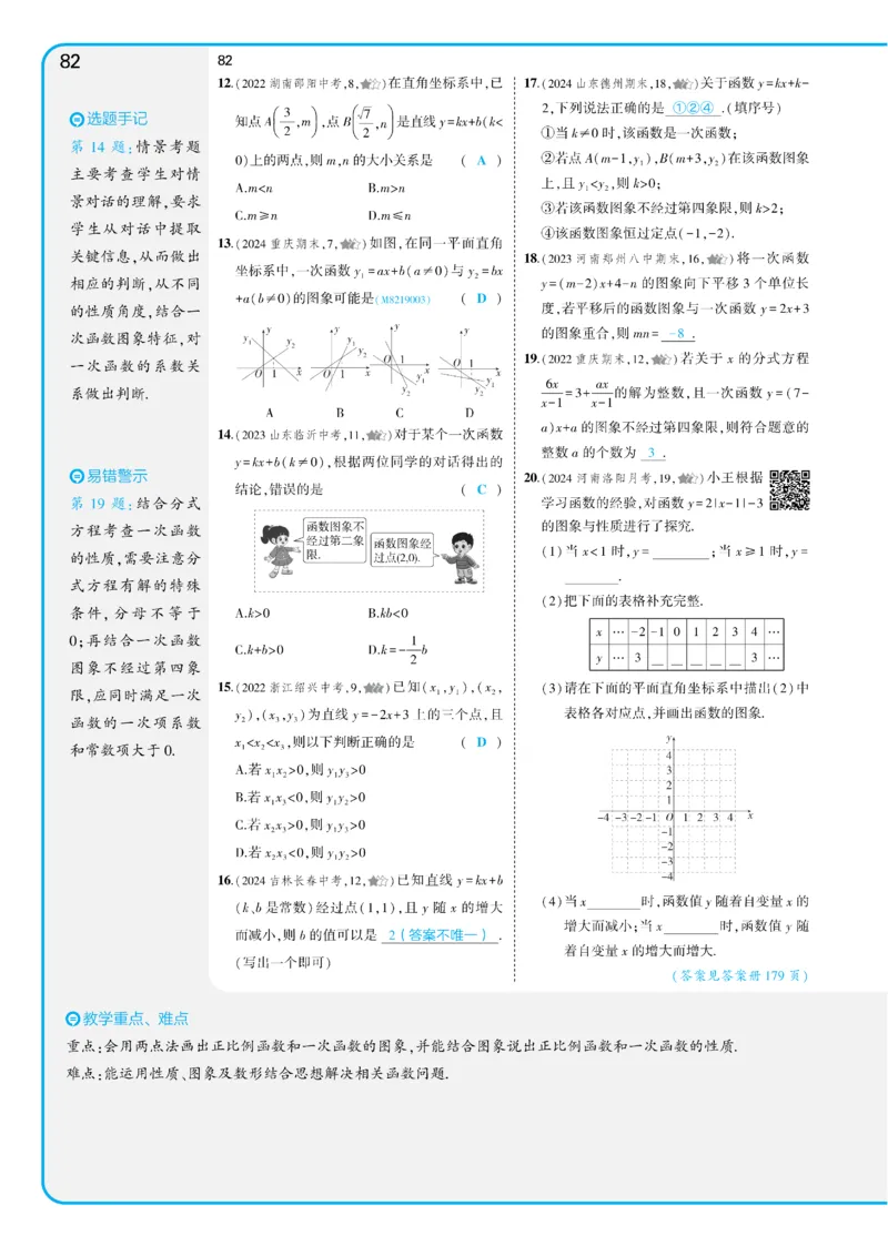 2025《5.3同步练习&bull;全练讲评教案》数学八下(人教)_1、初中学习资料_24秋试卷_2025版《53&bull;初中同步》上册全科_53初中同步下册25春_2025《53同步练习&bull;全练》初中数学789年级下(人教+北师)讲评