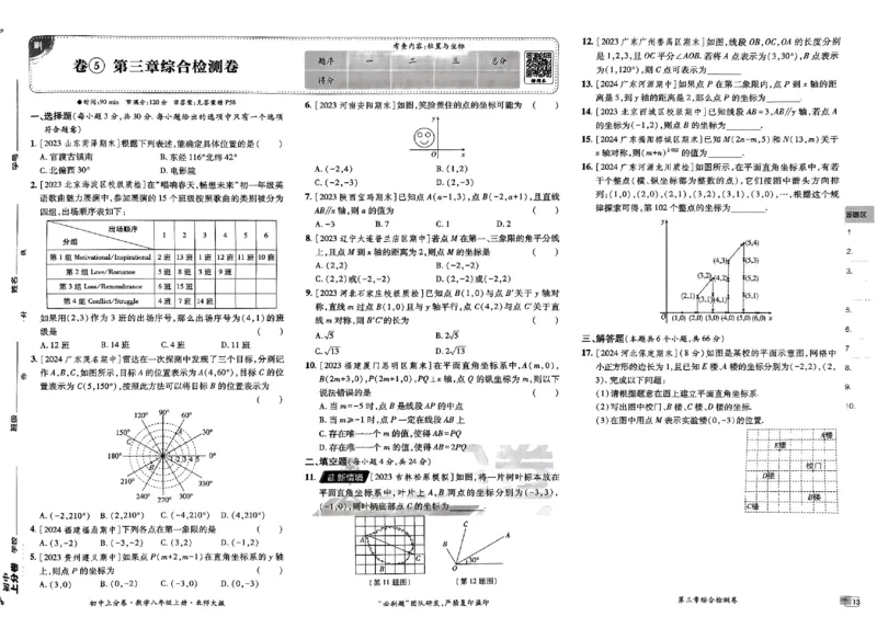 2025《初中上分卷&bull;单元诊断自查》数学8上(BS)_1、初中学习资料_24秋试卷_2024秋初中必刷题上分卷九科电子版_数学（人教+北师大）