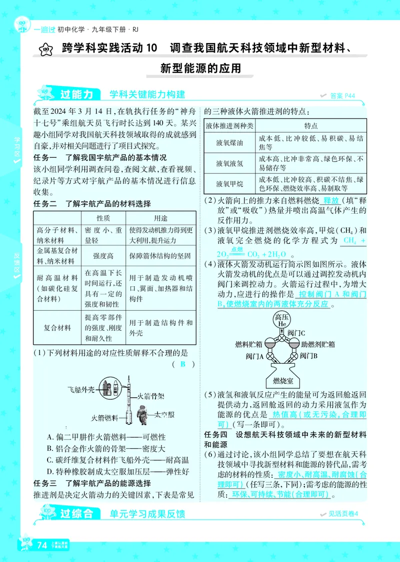 2025《初中化学&bull;一遍过》9下(RJ)教用_1、初中学习资料_24秋试卷_2025春季初中《一遍过》下册_2025《初中化学&bull;一遍过》9下(RJ)_教用