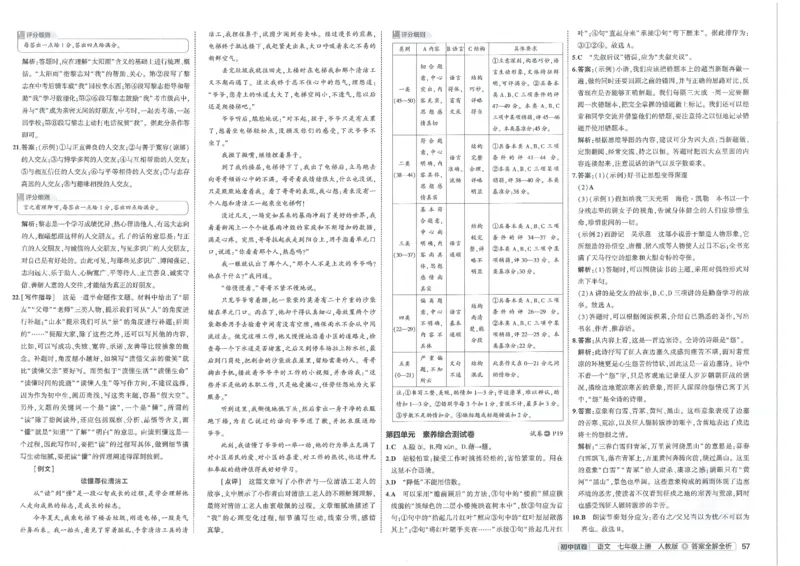 2025《53初中试卷》语文7上(人教版)_1、初中学习资料_24秋试卷_202553系列初中789年级上册《53初中试卷》大全套_2025《53初中试卷》7年级上册七科