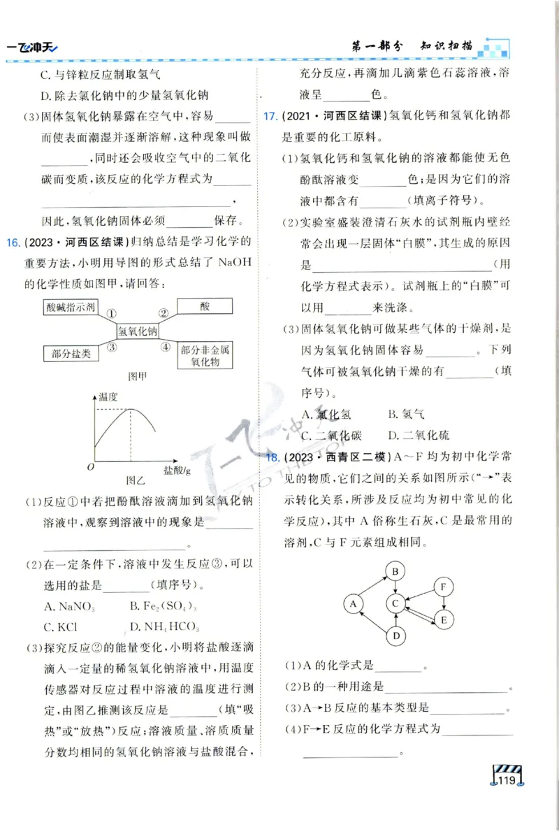 2025《一飞冲天-中考专项》化学_1、初中学习资料_24秋试卷_《一飞冲天-中考专项》_一飞冲天-中考专项（2025版）