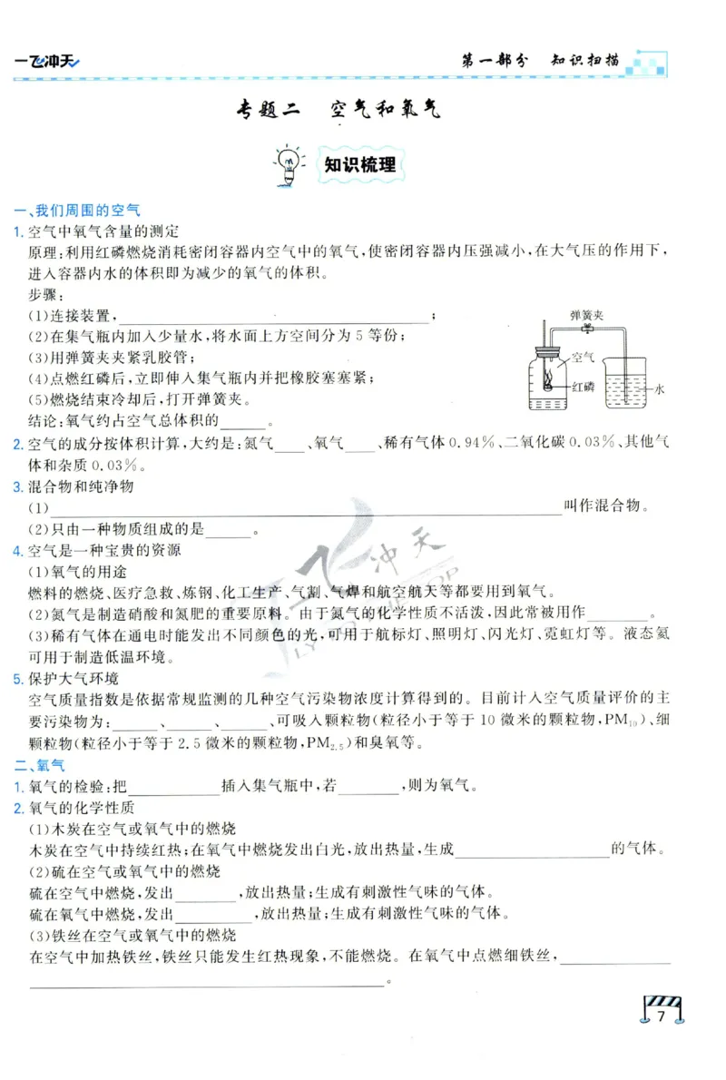 2025《一飞冲天-中考专项》化学_1、初中学习资料_24秋试卷_《一飞冲天-中考专项》_一飞冲天-中考专项（2025版）
